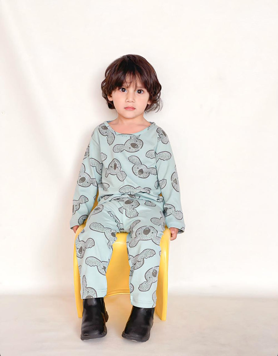 BABY/BOY BEAR PRINTED KIDS WEAR - #3001