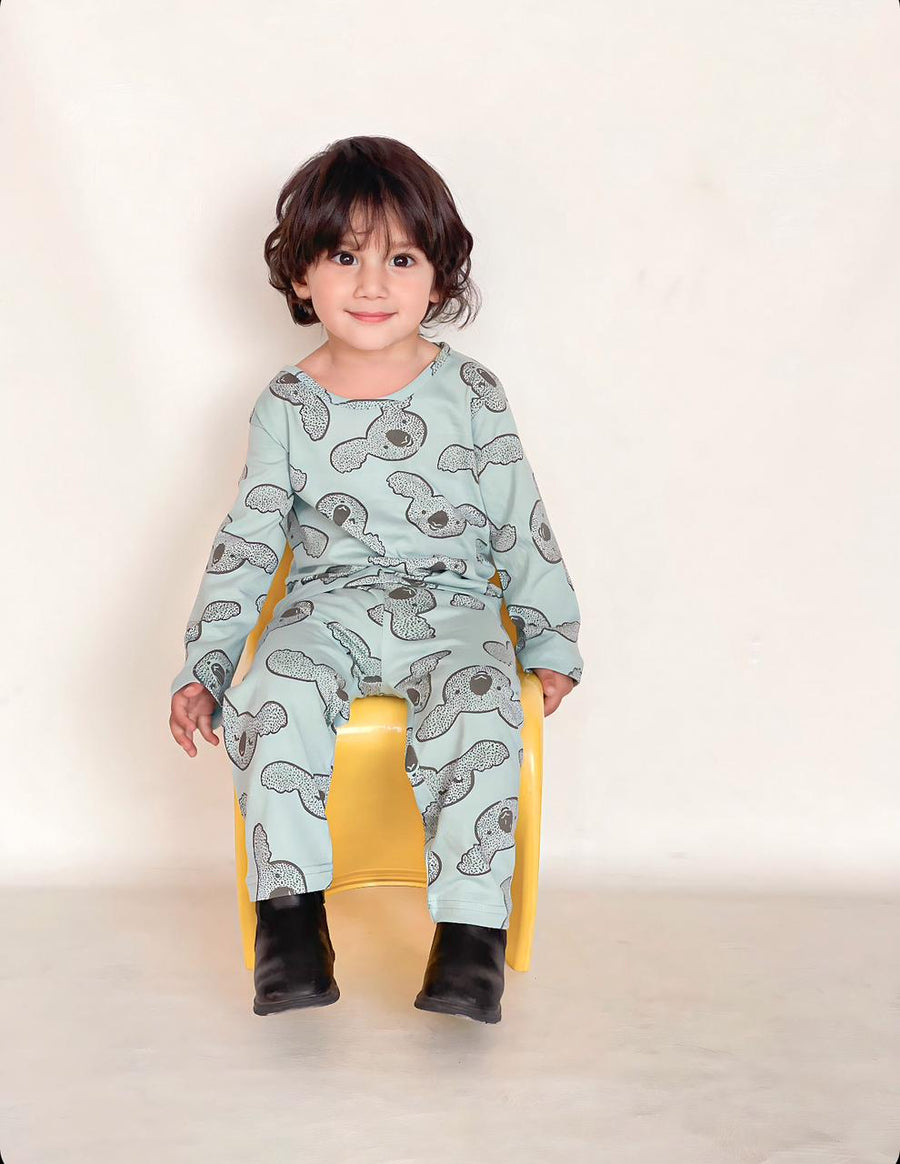 BABY/BOY BEAR PRINTED KIDS WEAR - #3001